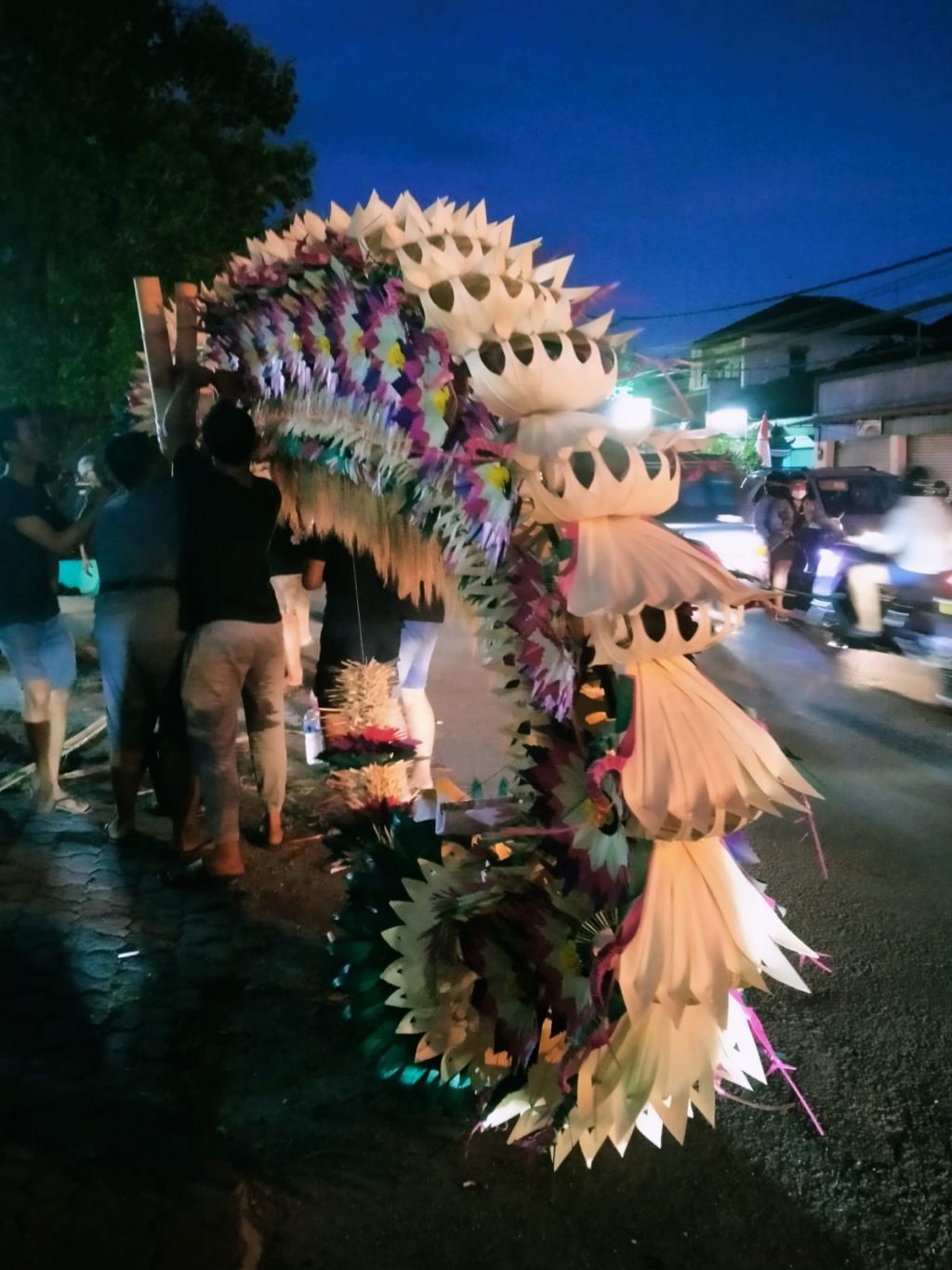 Meriahkan HUT Ke-66, ST Eka Cita Br. Abian Kapas Kaja Gelar Lomba Penjor