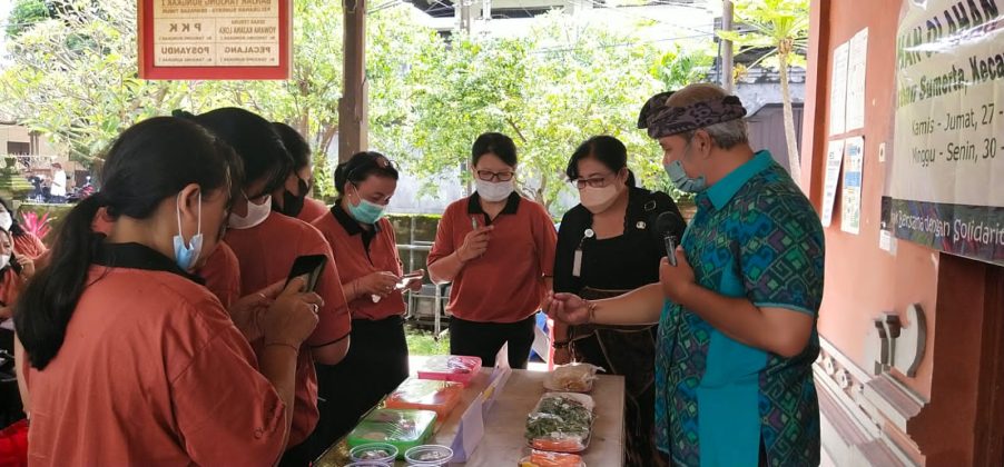 Cegah Stunting di Kota Denpasar, Kelurahan Sumerta Gelar Pelatihan Olahan Menu Gizi Seimbang